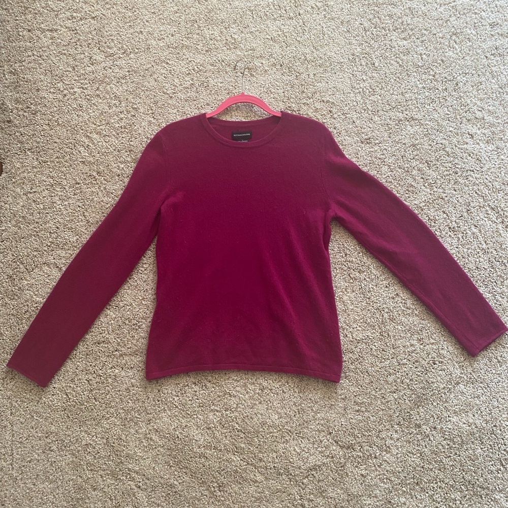 100% Cashmere Pullover Sweater